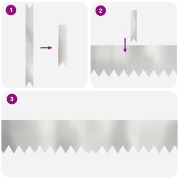 Rasenbegrenzungen 10 Stück 100x0,5x20 cm Edelstahl