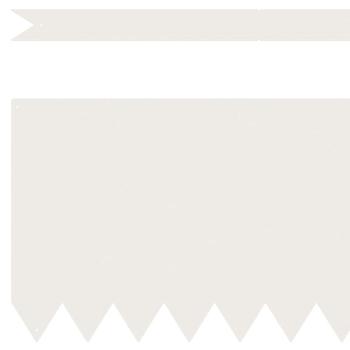 Rasenrandsteine 10 Stück Weiß 100x0,5x30 cm Stahl