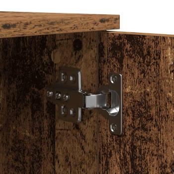 Aufbewahrungsschrank Alteiche 127x41x40 cm Ingenieurholz