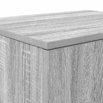 Aufbewahrungsschrank Grau Sonoma 118x41x40 cm Holzwerkstoff