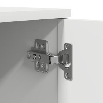 Stauraum-Schrank in Weiß, 108x41x40 cm, aus Ingenieurholz