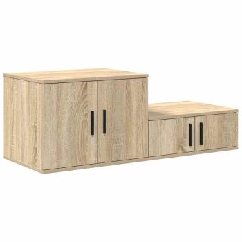 Aufbewahrungsschrank Sonoma Eiche 108x41x40 cm Aus Holzwerkstoff