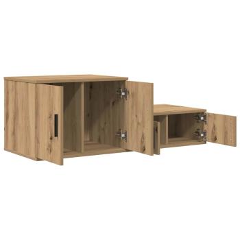 Aufbewahrungsschrank Artisan Eiche 108x41x40 cm aus Holzwerkstoff