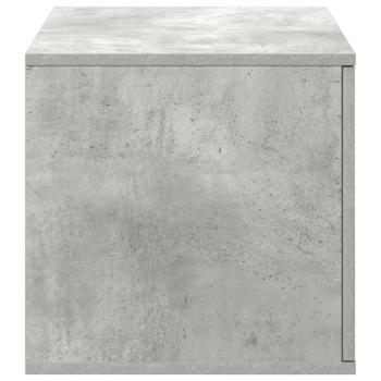Aufbewahrungsschrank Grau Beton 103x41x40 cm aus Ingenieurholz