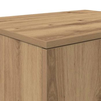 Aufbewahrungsschrank 2 stk. Artisan-Eiche 103 x 41 x 40 cm