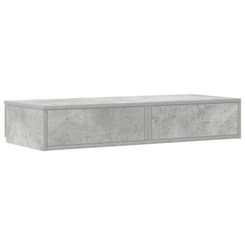 Bett-Schubladen Beton Grau 100 x 36,5 x 16,5 cm Holzwerkstoff
