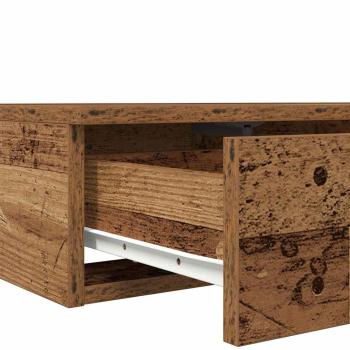 Bett-Schubladen Altes Holz 100x36,5x16,5 cm Ingenieurholz