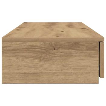 Bett mit Schubladen Artisan Eiche 120x36,5x16,5 cm Holzwerkstoff