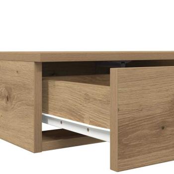 Nachttische Artisan-Eiche Spanplatte 160 x 36,5 x 16,5 cm