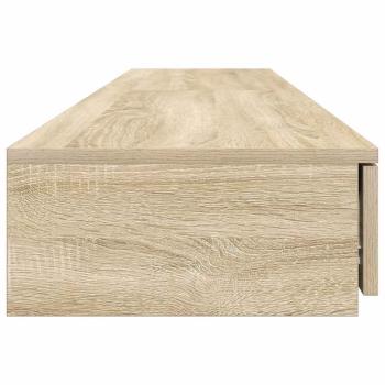 Bett mit Schubladen Sonoma Eiche 180x36,5x16,5 cm aus Holzwerkstoff