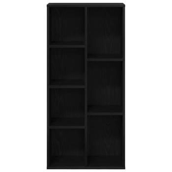 Bücherregal Schwarze Eiche 50x25x105 cm Holzwerkstoff