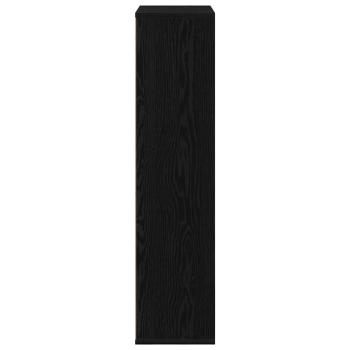 Bücherregal Schwarze Eiche 50x25x105 cm Holzwerkstoff
