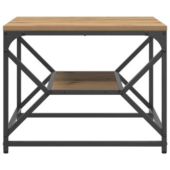 Couchtisch mit Regal Artisan Eiche 51x50x40 cm