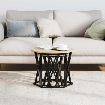 Nesting Beistelltische 2 Stk. Sonoma Eiche, Engineered Wood