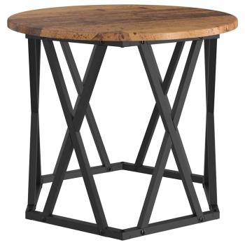 Nesting Beistelltische 2er Set aus Altholz