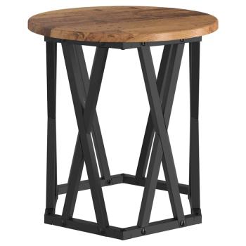 Nesting Beistelltische 2er Set aus Altholz