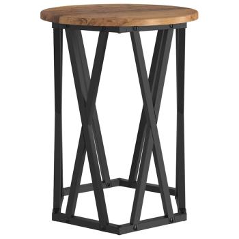 Beistelltische 2er Set aus altem Holzmaterial