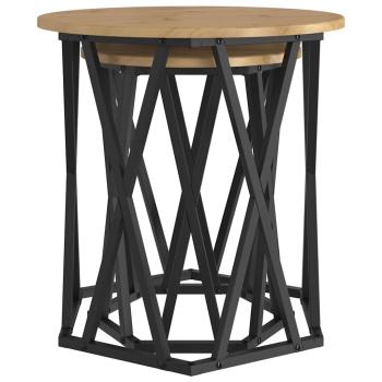 Beistelltische 2er Set Artisan Eiche Holzwerkstoff