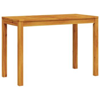 3-teiliges Garten-Esszimmer-Set aus massivem Akazienholz