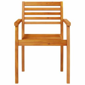 ARDEBO.de - 7-teiliges Garten-Dining-Set aus massivem Akazienholz