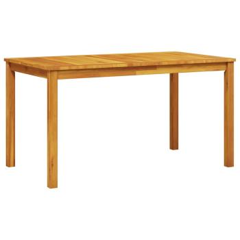 Garten Essgruppe 7 Stk. Braun Massivholz Akazie
