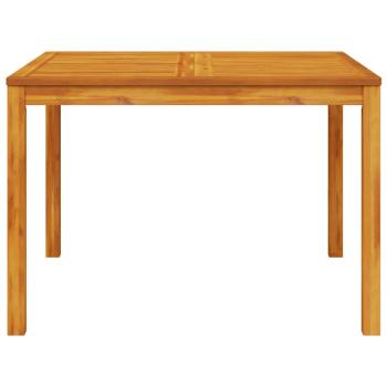 3-teiliges Garten-Esszimmer Set aus massivem Akazienholz