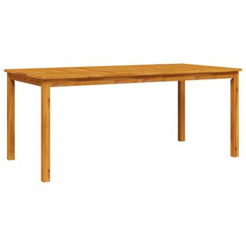 Garten Essgruppe 9 stk. Braun Massivholz Akazie