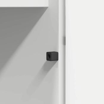 TV-Schrank mit LED Weiß 180x38x49 cm Holzwerkstoff