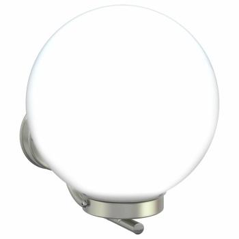 Außenwandleuchte Silber Edelstahl IP44