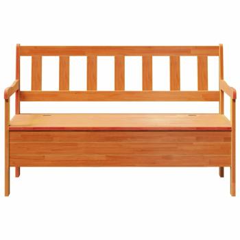 Gartenbank Akazie 119x76x44 cm Massivholz Kiefer