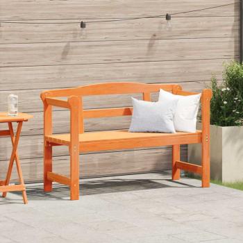 ARDEBO.de - Gartenbank Akazie 119x76x44 cm Massivholz Kiefer