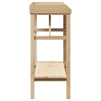 Garten-Pflanztisch 75x40x90 cm Massivholz Kiefer