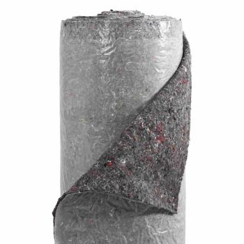 Teichvlies Grau 1 x 10 m Polyester und Baumwolle