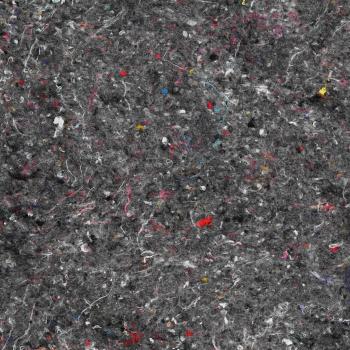 Teichvlies Grau 1 x 10 m Polyester und Baumwolle