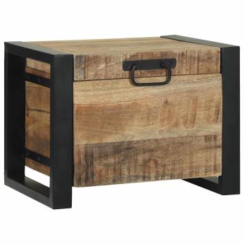 Lagertruhen 40x30x30cm aus massivem Mango-Holz und Metall