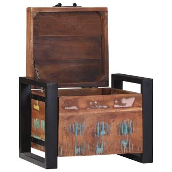 Aufbewahrungstruhen 40x30x30cm Solid Reclaimed Wood und Metall