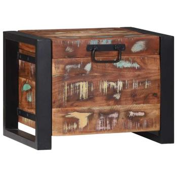 Aufbewahrungstruhen 40x30x30cm Solid Reclaimed Wood und Metall