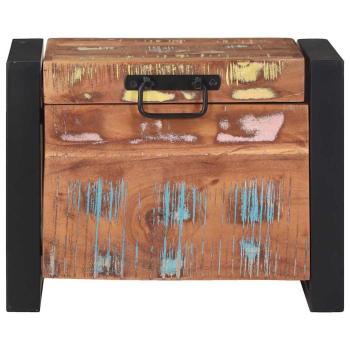 Aufbewahrungstruhen 40x30x30cm Solid Reclaimed Wood und Metall