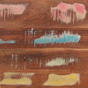 Aufbewahrungstruhen 60x30x30cm Aus solidem, recyceltem Holz und Metall