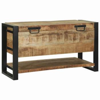Lagerkisten Grobes Mango Massives grobes Mangoholz 80 x 35 x 45 cm