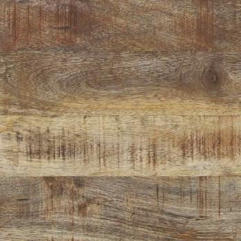 Beistelltische Natürliches Holz und Schwarz