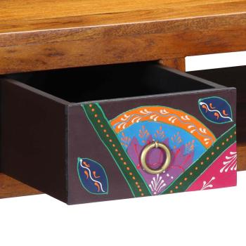 Schreibtisch 110x50x73 cm Massivholz Akazie