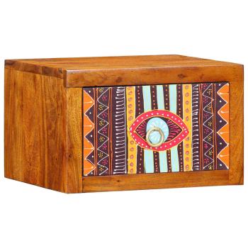 Nachttische 2 Stück 35x30x22 cm Massivholz Akazie