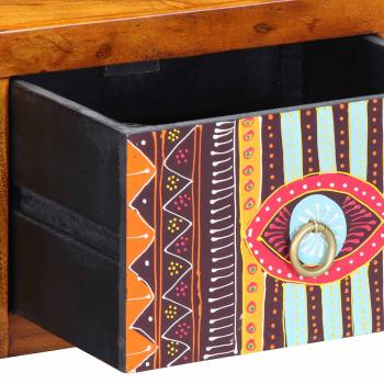 Nachttische 2 Stück 35x30x22 cm Massivholz Akazie