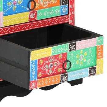 Nachttisch Mehrfarbig 40x35x45 cm Ingenieurholz