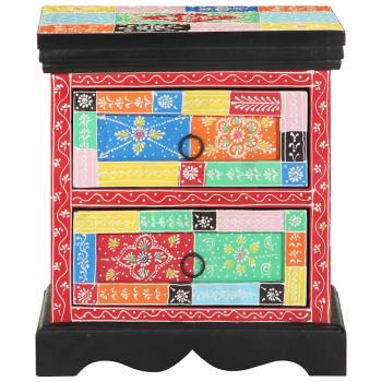 Nachttisch 2er Set Mehrfarbig 40x35x45 cm Ingenieurholz