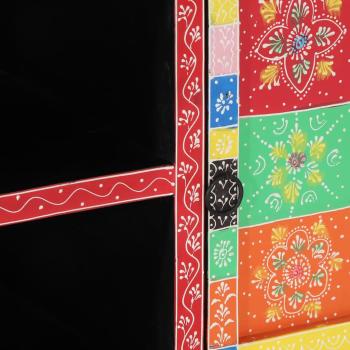 TV-Schrank Bunt 100x35x50 cm aus Mangoholz