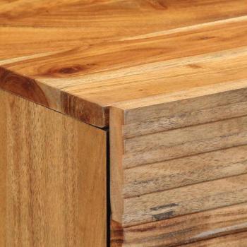 Nachttisch 50x33x60 cm Massivholz Akazie