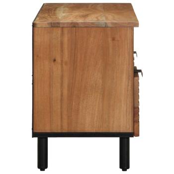 TV-Schrank 100x33,5x46 cm Massivholz Akazie