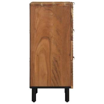 Sideboard 40x33x75 cm Massivholz Akazie